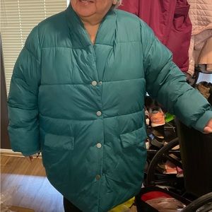 Spring coat, very warm